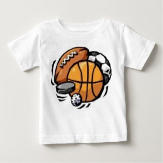 Camiseta Para Bebê Ostenta bolas