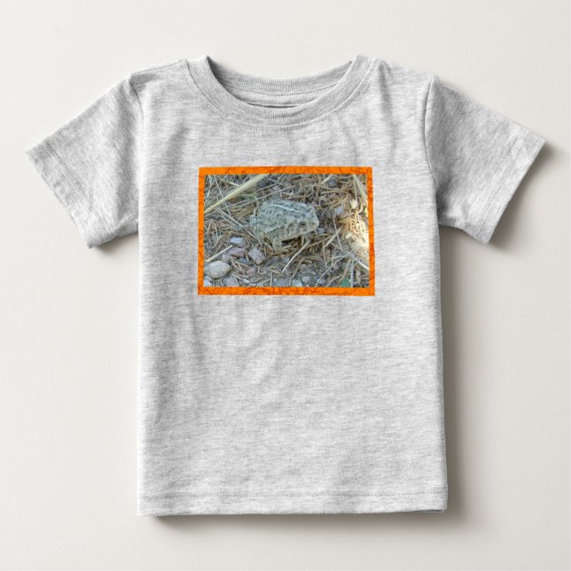 Camiseta para Bebê ou Criança Sapo (Frente)
