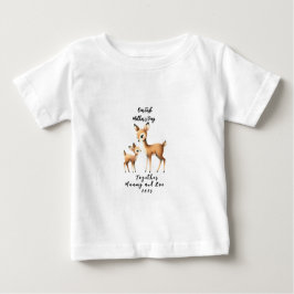 Camiseta Para Bebê Our First Mother's Day Together
