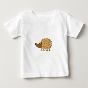 Camiseta Para Bebê Ouriço da floresta