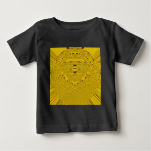 Camiseta Para Bebê Ouro