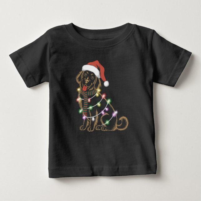 Camiseta Para Bebê Ouro recupera Natal (Frente)