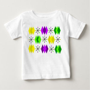 Camiseta Para Bebê Ouros e Starbursts