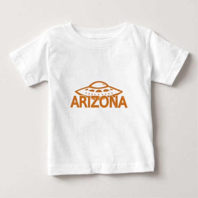 Camiseta Para Bebê OVNI de arizona (Frente)