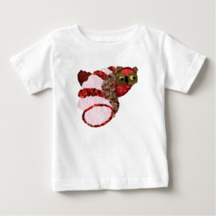 Camiseta Para Bebê Owl Gerber Cotton Bodycase