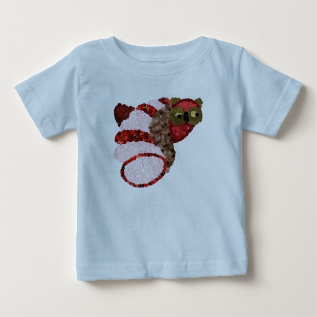 Camiseta Para Bebê Owl Romper Suit (Frente)