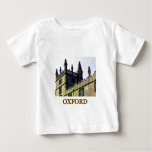 Camiseta Para Bebê Oxford Inglaterra 1986 espirais de construção 1