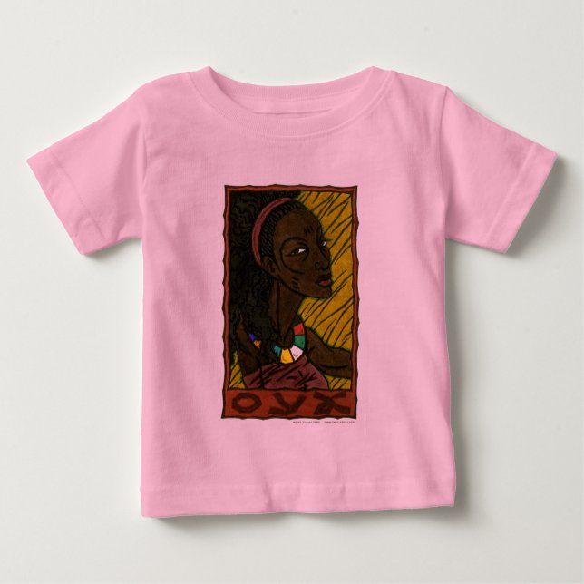 Camiseta Para Bebê Oya (Frente)