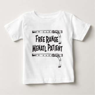 Camiseta Para Bebê Paciente Mental Solto