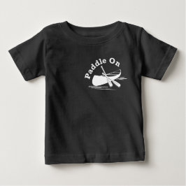 Camiseta Para Bebê Paddle Na Design - Baby Fine Jersey T Shirt