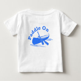 Camiseta Para Bebê Paddle Na Design - Baby Fine Jersey T Shirt