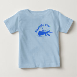 Camiseta Para Bebê Paddle Na Design - Baby Fine Jersey T Shirt