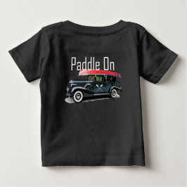 Camiseta Para Bebê Paddle No Classic Car Design - Baby Fine Jersey T-