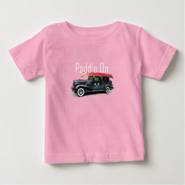Camiseta Para Bebê Paddle No Classic Car Design - Baby Fine Jersey T-