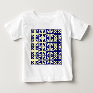 Camiseta Para Bebê Padrão Cruzado Cristão 2