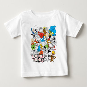 Camiseta Para Bebê PADRÃO DE Pop de Cores DO LOONEY TUNES™