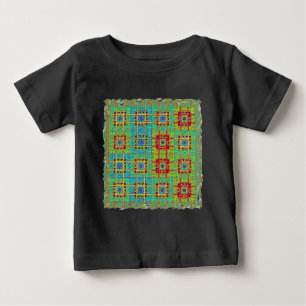 Camiseta Para Bebê Padrão tribal étnico.jpg
