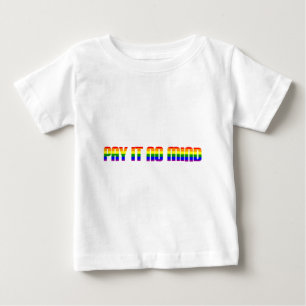 Camiseta Para Bebê pague-o sem pensar