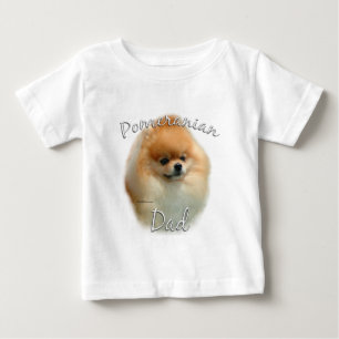 Camiseta Para Bebê Pai 2 da Pomerânia