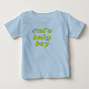 Camiseta Para Bebê Pai Baby Boy T - Shirst Blue