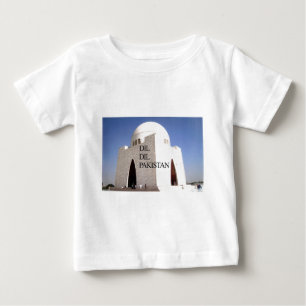 Camiseta Para Bebê Pai da Nação: Mazar-e-Quaid
