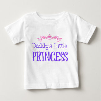 Camiseta Para Bebê Pai Little Princess