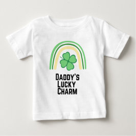 Camiseta Para Bebê Pai Luck Charm