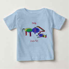 Camiseta Para Bebê Pai me atrai