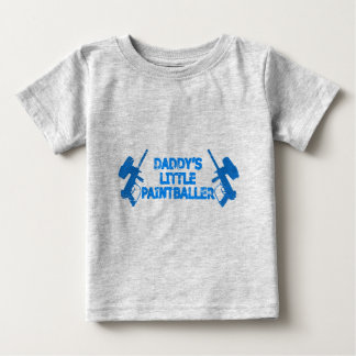 Camiseta Para Bebê Pai - Pequeno Pintballer