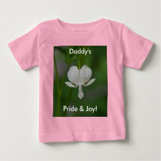 Camiseta Para Bebê Pai Pride e Joy
