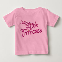 Camiseta Para Bebê Pai, Princesa, com texto gráfico, de cor rosa
