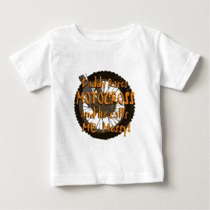 Camiseta Para Bebê Pai Races Motocross