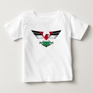CAMISETA PARA BEBÊ PALESTINA LIVRE - ASAS DE LIBERDADE