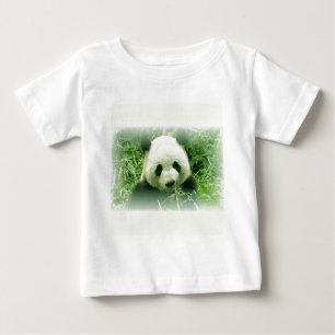 Camiseta Para Bebê Panda