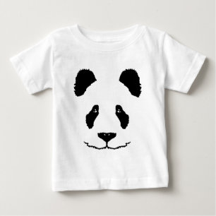 Camiseta Para Bebê Panda
