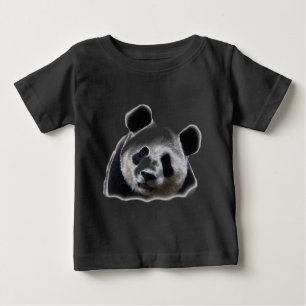Camiseta Para Bebê Panda