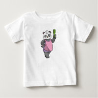 Panda como cabeleireiro com Comb