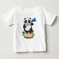 Panda como Runner com Scarf
