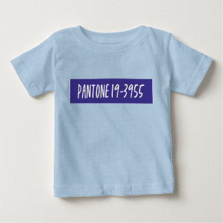 Camiseta Para Bebê Pantone 19-3955