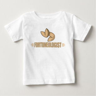 Camiseta Para Bebê Pão de Cookie Engraçado da Fortune