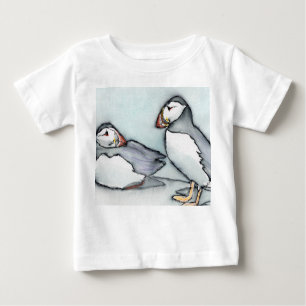 Camiseta Para Bebê papagaio-do-mar