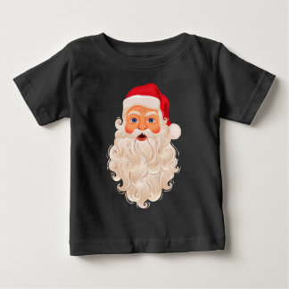 Camiseta Para Bebê Papai Noel