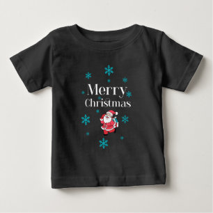 Camiseta Para Bebê Papai Noel Felry Natal