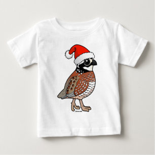 Camiseta Para Bebê Papais noeis Bobwhite