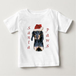 Camiseta Para Bebê Papais noeis de Conhôs Pretos e Tan