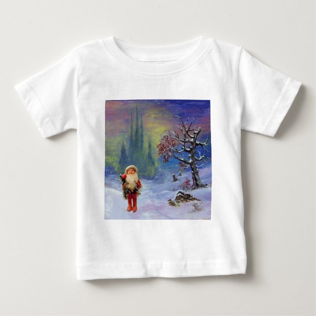 CAMISETA PARA BEBÊ PAPAIS NOEIS DOS GNOMES (Frente)
