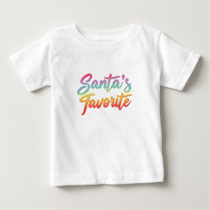 Camiseta Para Bebê Papais noeis Favoritos
