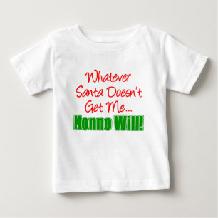 Camiseta Para Bebê Papais noeis não querem