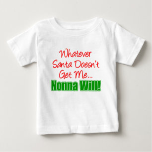 Camiseta Para Bebê Papais noeis não querem