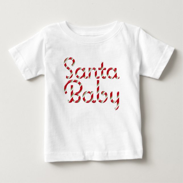 Camiseta Para Bebê Papais noeis Natal Criança Natal Natal  Natal (Frente)